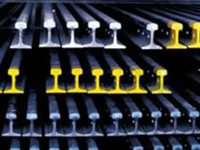 철도 물자를 위한 DIN536 표준 강철 가로장 A55/A65/A75/A100/A120