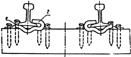 60Si2Mn 가로장 기정을 위한 물자 러시아 가로장 닻 P65 Anticreeper